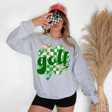 Golf Shamrock Bow Digital Download