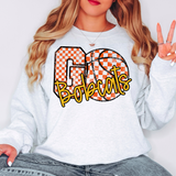 Go Bobcats Team Checker Basketball Gold/Black Digital Download