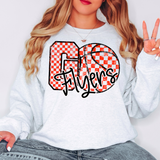 Go Flyers Team Checker Basketball Digital Download