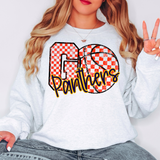 Go Panthers Team Checker Basketball Navy/Gold Digital Download