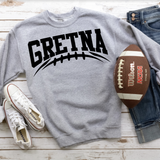 Gretna Black Football Arched Digital Download