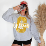 Griffins Stripes Varsity Team Digital Download
