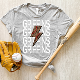 Griffins Baseball Bolt Digital Download
