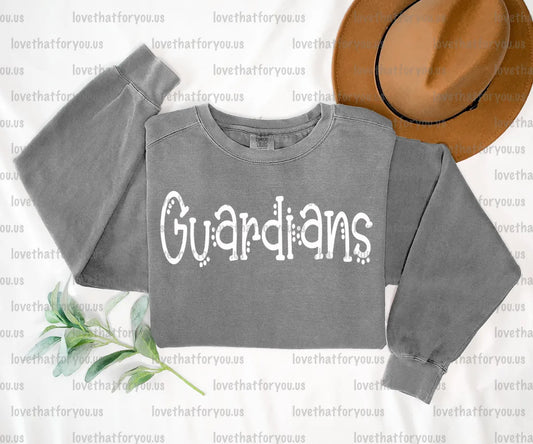 Guardians Dotted Doodle Digital Download