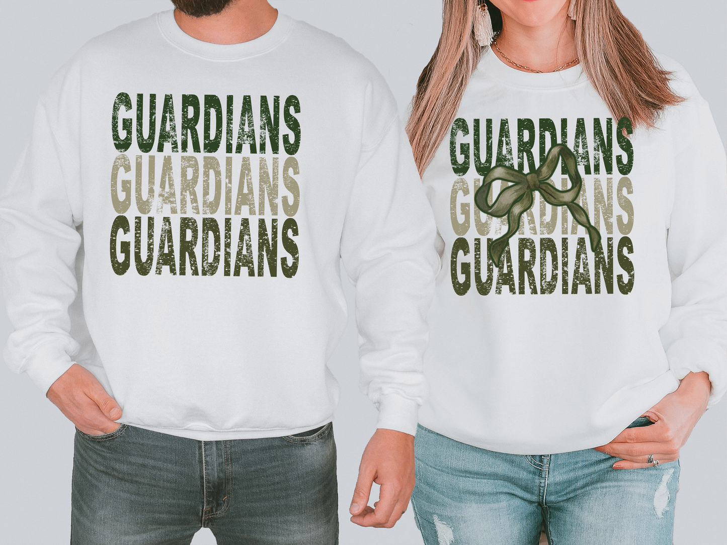 Guardians Repeat Camo Green Bow Digital Download