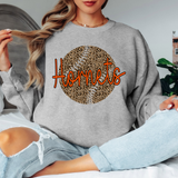Hornets Leopard Baseball Orange & Black Digital Download