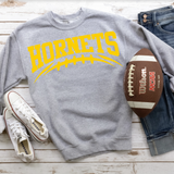 Hornets Yellow Football Arched Digital Download