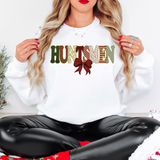 Huntsmen Christmas Bow Doodle Digital Download