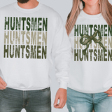 Huntsmen Repeat Camo Green Bow Digital Download