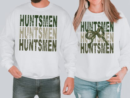 Huntsmen Repeat Camo Green Bow Digital Download