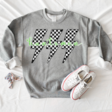 Huntsmen Retro Bolt Black & White Checker Teams Digital Download