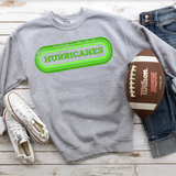 Hurricanes Retro Team Oval Digital Download