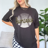 Hurricanes Black/Vegas Gold Baseball Halftone Digital Download