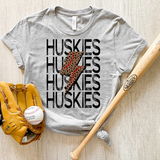 Huskies Baseball Bolt Digital Download