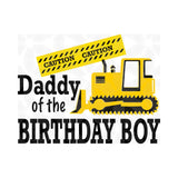 Construction Birthday Family set SVG and PNG Digital Download