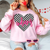 Indians Valentine Checker Heart Digital Download