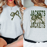 Jackets Repeat Camo Green Bow Digital Download