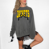 Jackets Team Arch with Bow Yellow/Black Digital Download