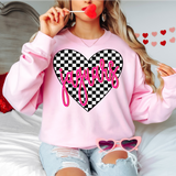 Jaguars Valentine Checker Heart Digital Download