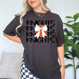 Knights Basketball Bow Team Repeat Black Digital Download