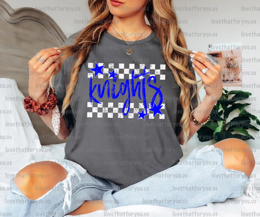 Knights Checker Star Digital Download