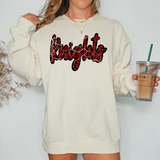 Knights Crackle Cursive Teams Digital Download