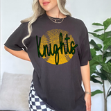 Knights Dark Green Softball Halftone Digital Download