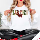 LAB Tech Christmas Bow Doodle Digital Download