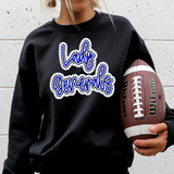 Lady Generals Outline Polka Dot Digital Download
