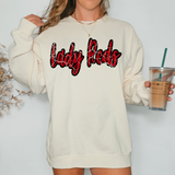 Lady Reds Crackle Cursive Teams Digital Download
