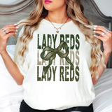 Lady Reds Repeat Camo Green Bow Digital Download