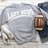 Lady Reds White Football Arched Digital Download