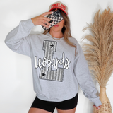Leopards Stripes Varsity Team Digital Download