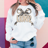 Lions Grey Camo Bow Digital Download