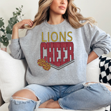 Lions Cheer Glitter Digital Download