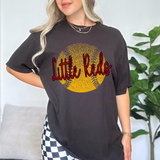 Little Reds Softball Halftone Digital Download