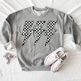 Loftis Retro Bolt Black & White Checker Teams Digital Download