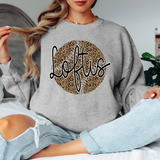 Loftis Leopard Baseball Black & White Digital Download
