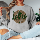 Loftis Leopard Baseball Dark Green & Black Digital Download