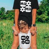 Mama Mini Distressed Flower Squares Digital Downloads