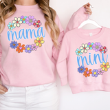 Mama Mini Spring Flower Circle Digital Download