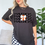 Mavericks Basketball Bow Team Repeat Black Digital Download