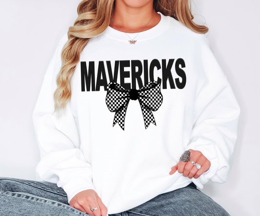 Mavericks Coquette Checker Bow Digital Download
