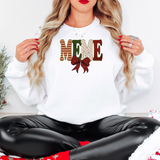 Meme Christmas Bow Doodle Digital Download