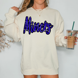 Miners Crackle Cursive Teams Digital Download