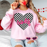 Miners Valentine Checker Heart Digital Download