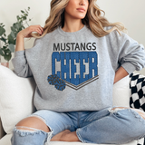 Mustangs Cheer Glitter Digital Download
