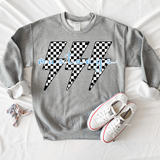 Mustangs Retro Bolt Black & White Checker Teams Digital Download