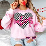 Mustangs Valentine Checker Heart Digital Download