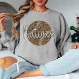 Natives Leopard Baseball White & Black Digital Download
